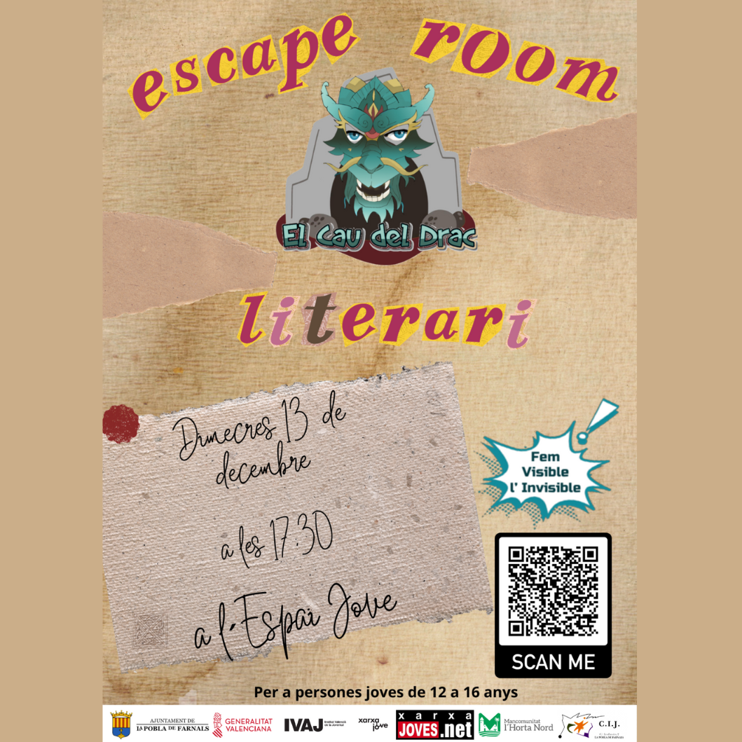 Escape Room Literari - El cau del drac