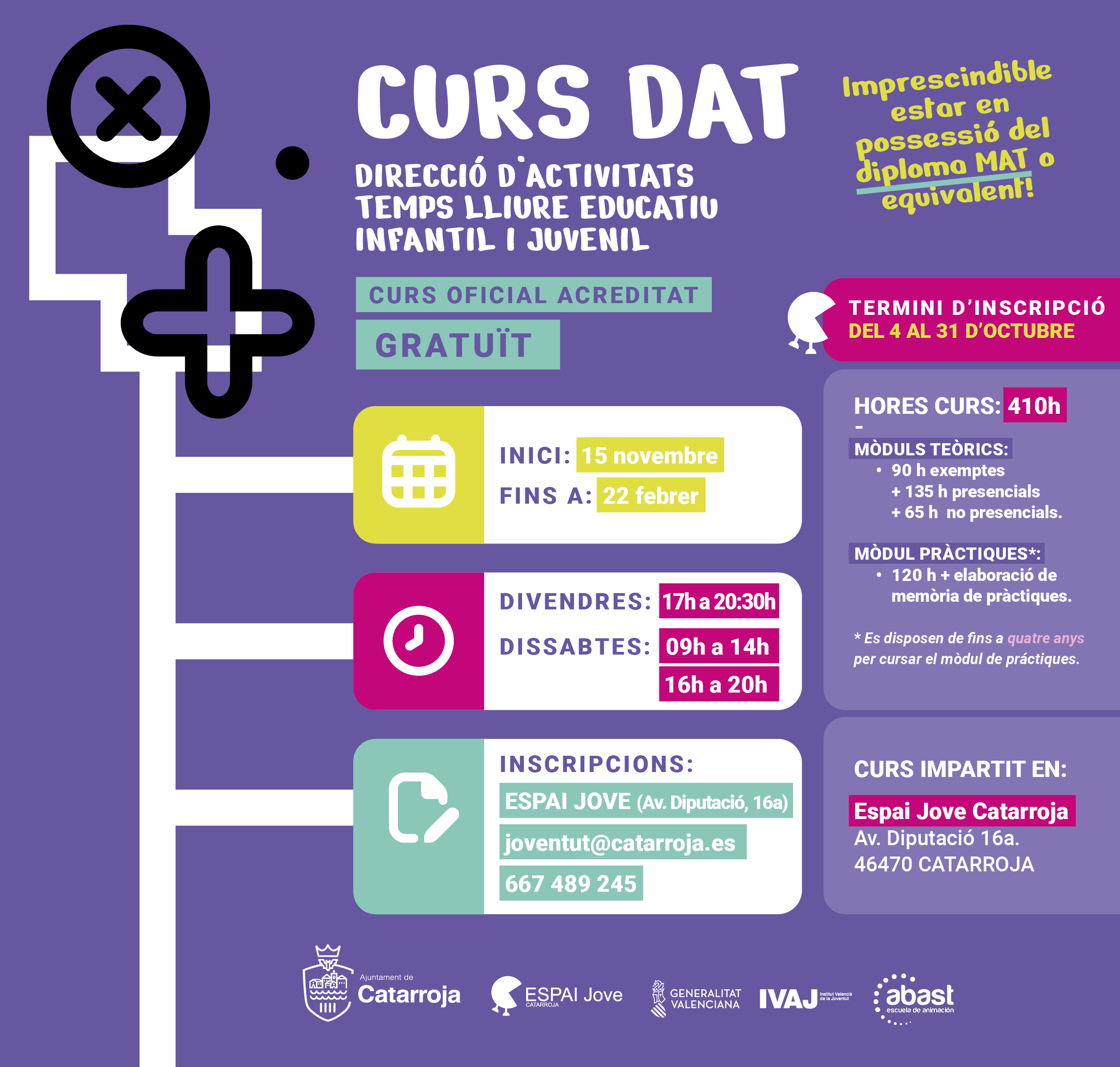 CURS FORMACIÓ CATARROJA