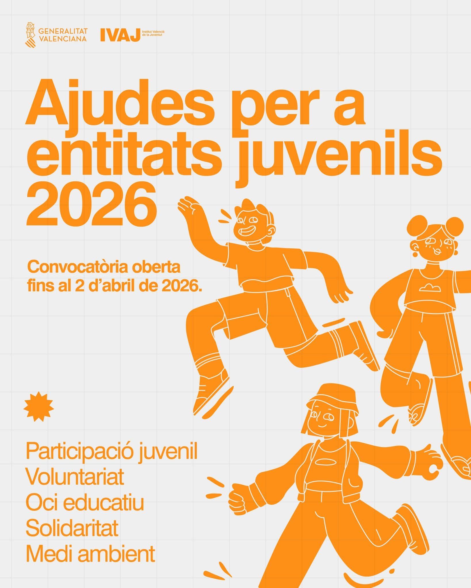 Ajudes associacions juvenils 2026