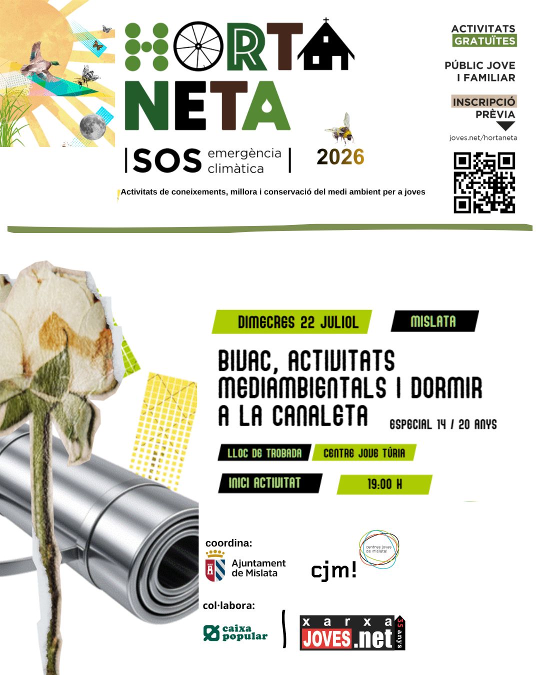 Bivac al Parc de la Canaleta