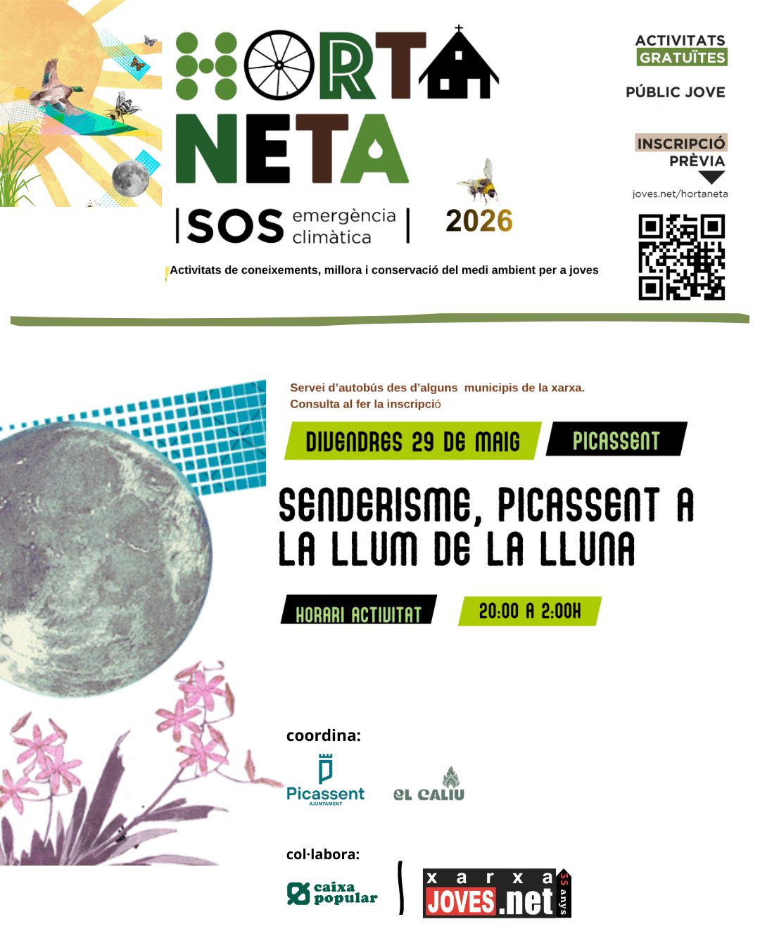 Senderisme a llum de la lluna