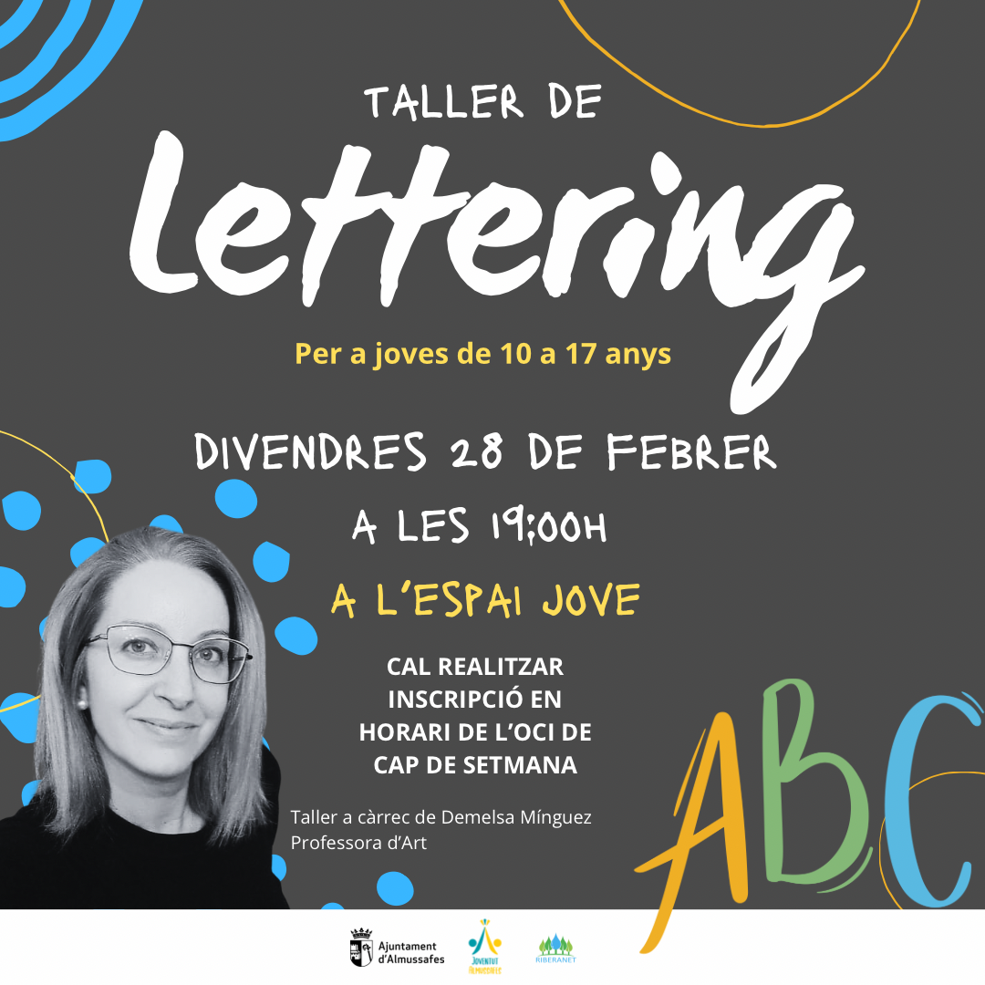 Taller Lettering 28 de febrer