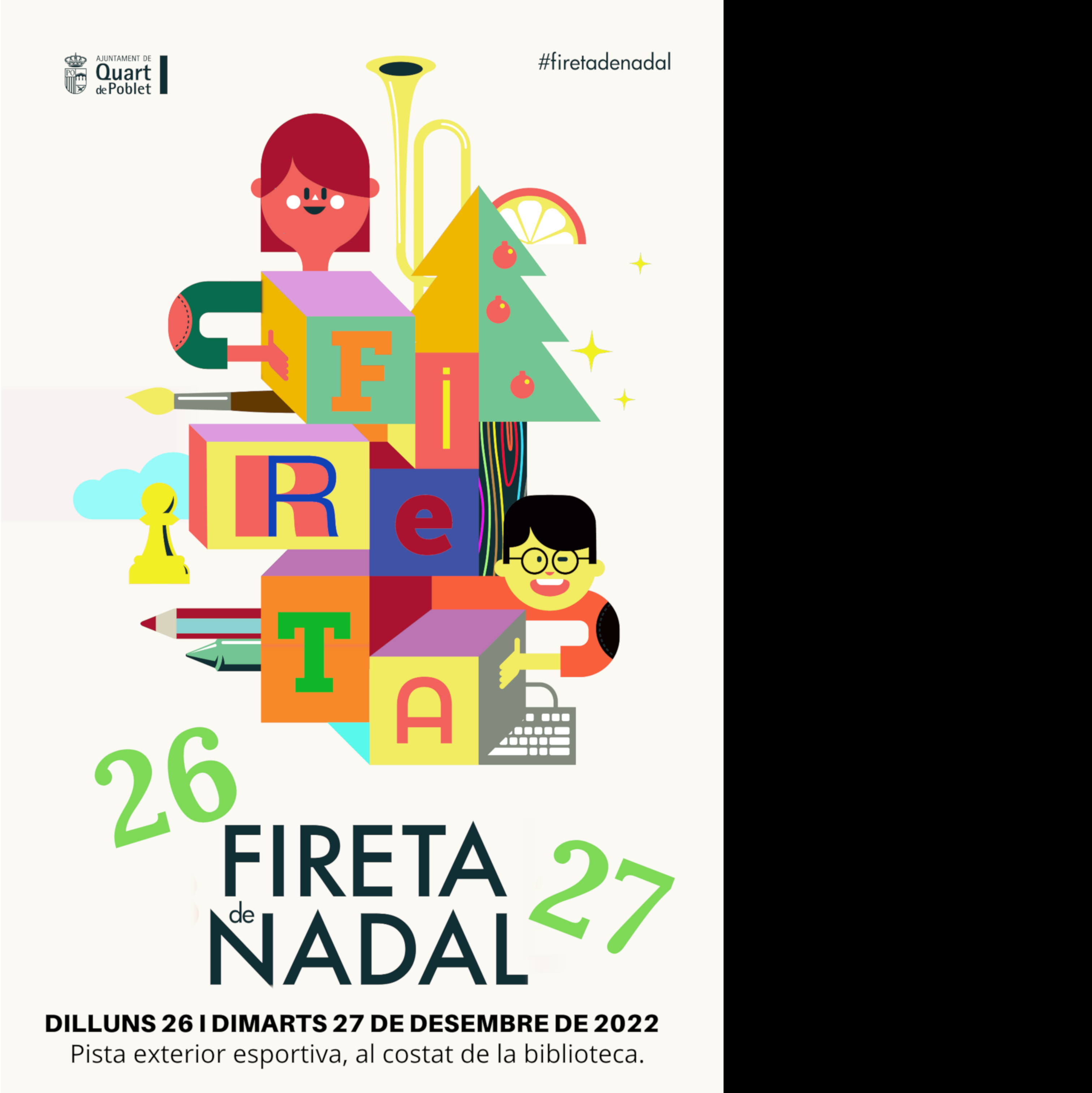 Cartell Fireta de Nadal 2022