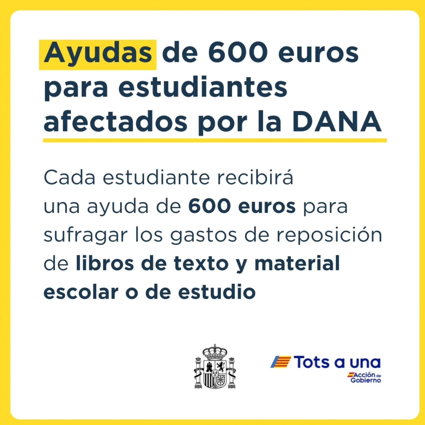 Ajuda, Joves, DANA