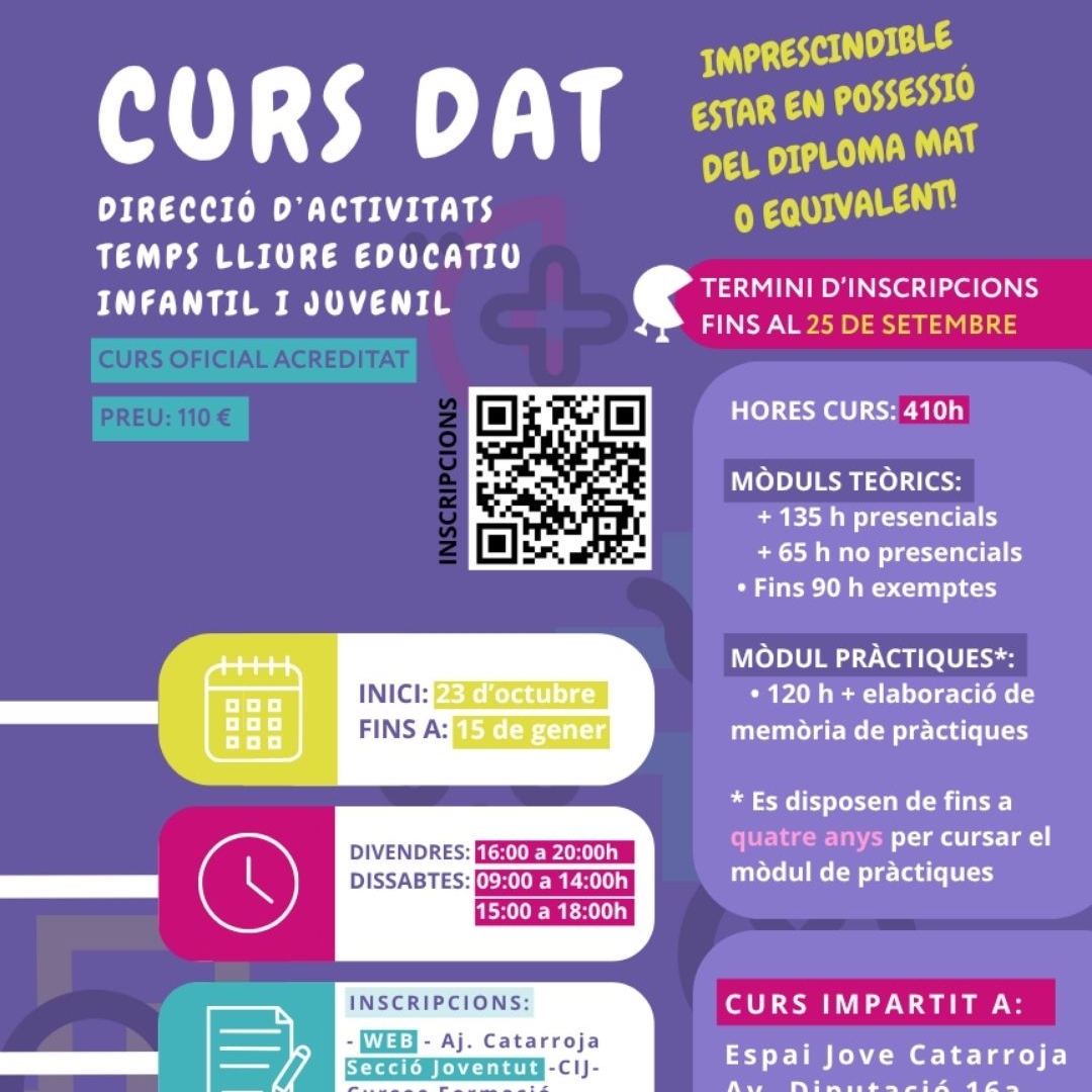 Curs DAT 2026 Catarroja