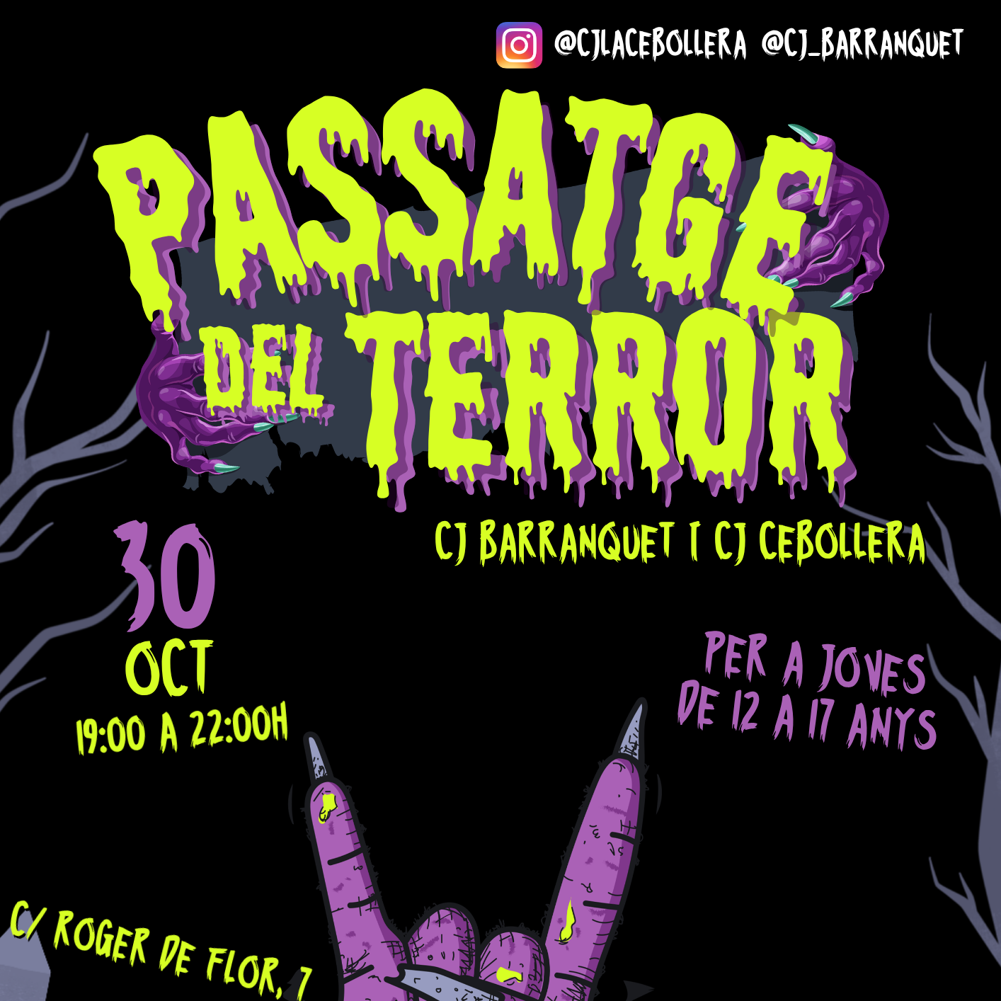 Centres juvenils, Passatge del terror