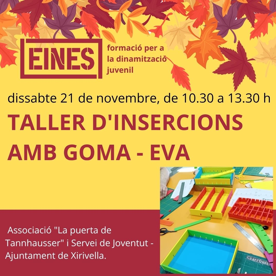 Cartell insercions goma eva