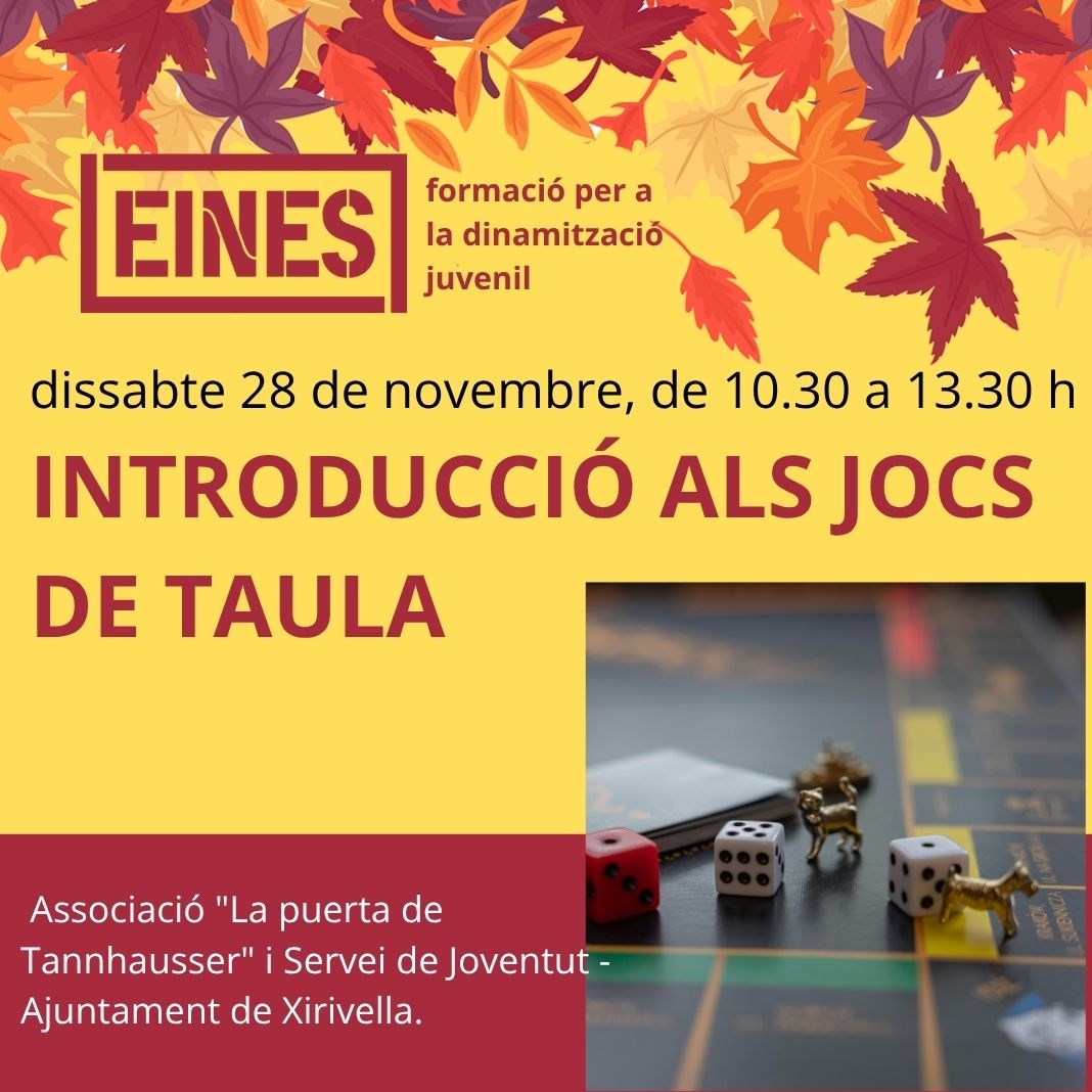 cartell jocs de taula