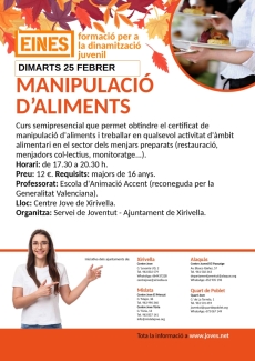 cartell manipulacio aliments