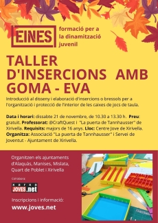 Insercions goma eva